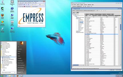 Empress Java SQL Local Access Client
